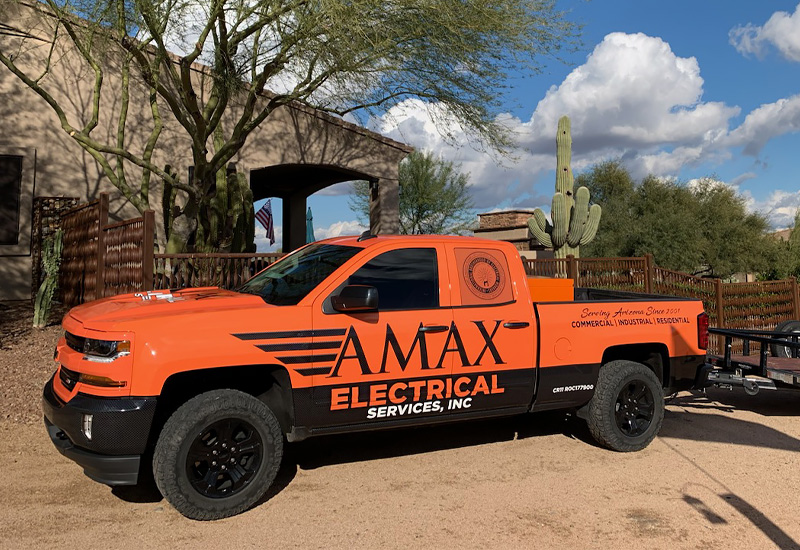 Amax Electric Service Truck